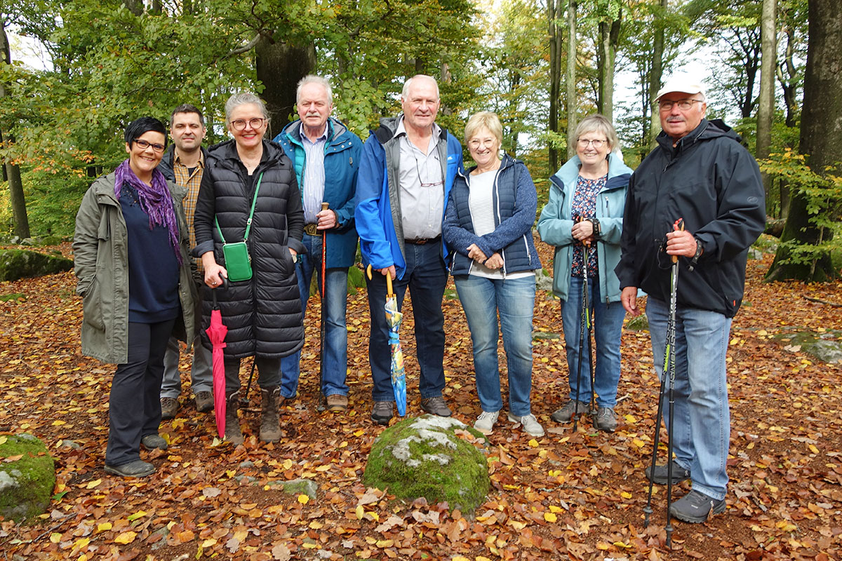 Wanderung der Vereinsmitglieder vom 22.10.2022